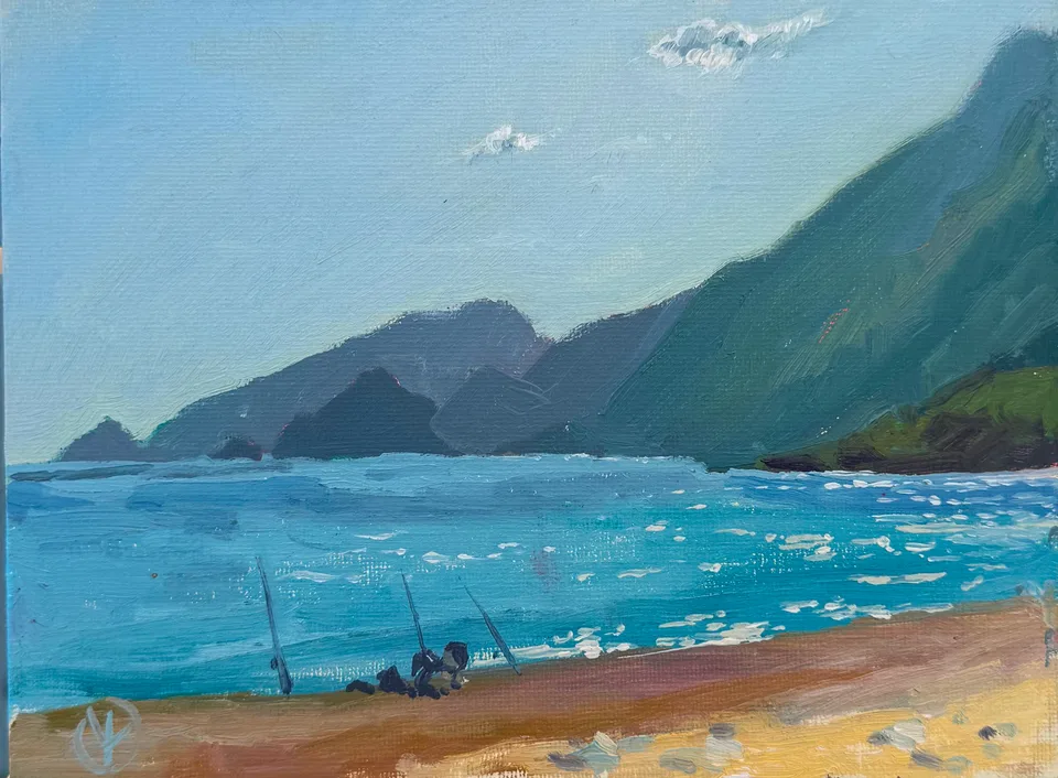 Cirali 2025 oil on panel